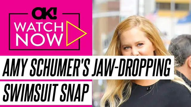 'Video thumbnail for Amy Schumer Stuns in Cleavage-Baring Swimsuit After Admitting to Taking Weight-Loss Medications: Photo'