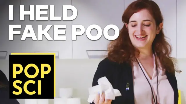 'Video thumbnail for The Top-Secret Research (and Fake Poop) Behind Every Roll of Toilet Paper'