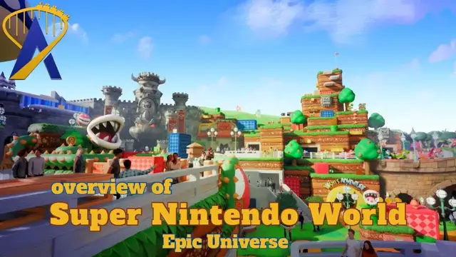 'Video thumbnail for Super Nintendo World at Epic Universe Overview From Universal Creative'