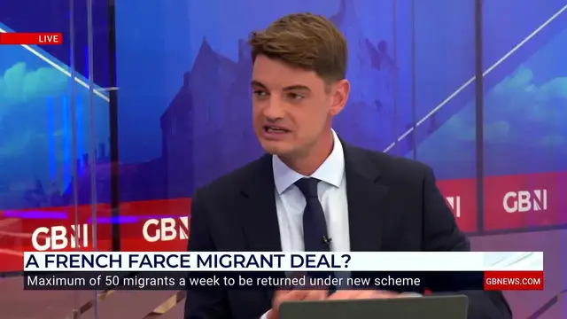 'Video thumbnail for WATCH: 'Coalition of the clueless' - Trevor Kavanagh brands Keir Starmer’s migrant deal ‘a joke’'