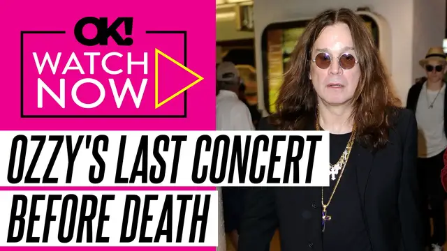 'Video thumbnail for Ozzy Osbourne's Final Concert: Watch the Singer's Enthusiastic Performance Less Than 3 Weeks Before He Died'