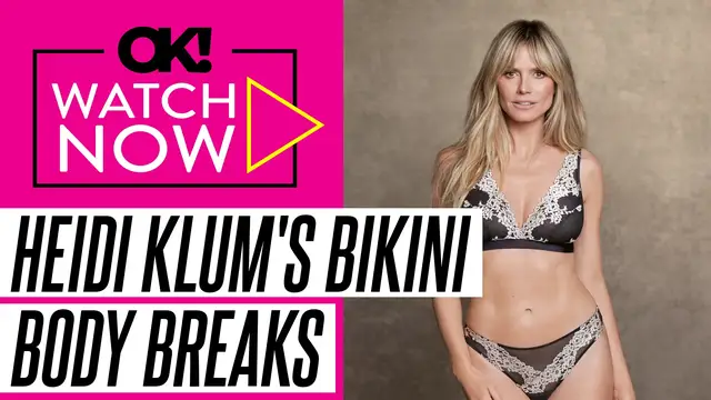 'Video thumbnail for Heidi Klum Ditches Her Top as She Flaunts Bikini Body on Her 'Honeymoon': Photos'