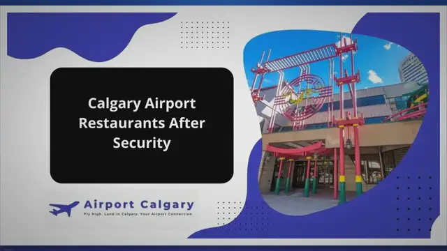 'Video thumbnail for Calgary Airport Restaurants After Security'