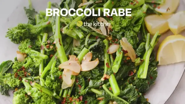 'Video thumbnail for How to Sauté Broccoli Rabe'