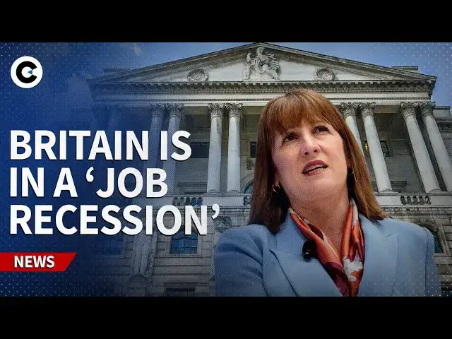 'Video thumbnail for Should Brits blame Rachel Reeves for the UK 'jobs recession'?'