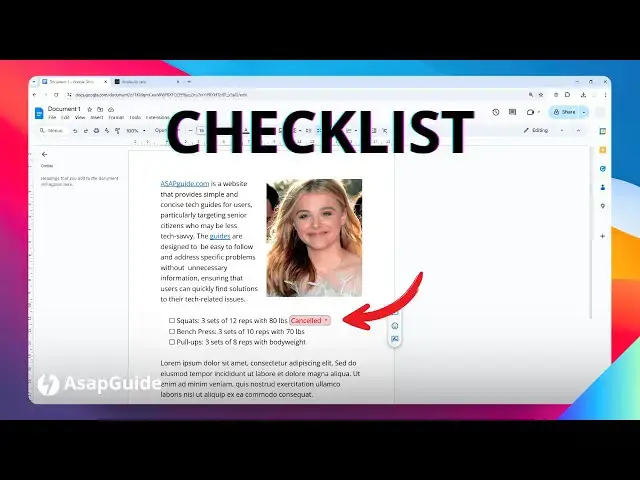 'Video thumbnail for How to Create a To Do List in Google Docs'