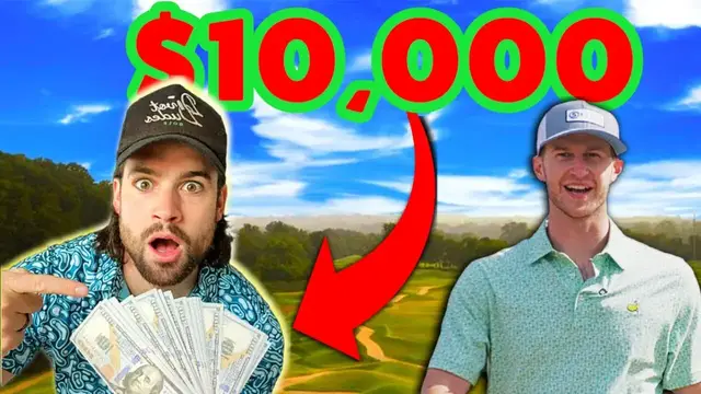 'Video thumbnail for We Offered $10,000 to Random Golfers and it ended BAD'