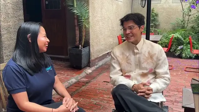 'Video thumbnail for An interview with Erwan Heussaff at the Melbourne Food and Wine Festival 2023'