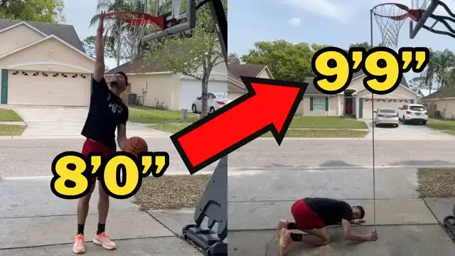 'Video thumbnail for Dunking On Every Rim Height'