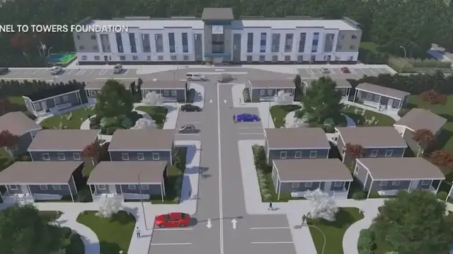 'Video thumbnail for NJ breaks ground on Veterans Village'