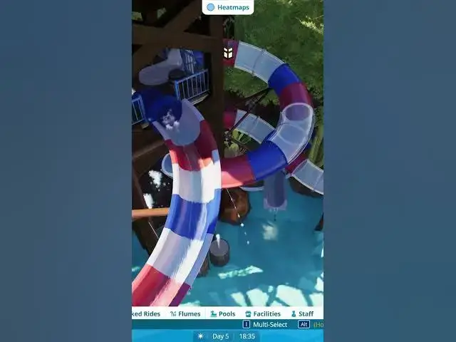 'Video thumbnail for Gold Rush Indoor Waterpark Walking In First Person Planet Coaster 2'