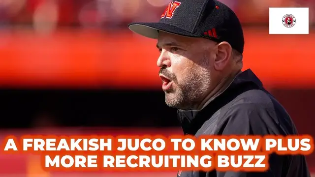 'Video thumbnail for Nebraska football not done adding 2024 talent, plus more recruiting buzz'