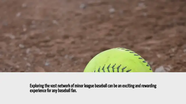 'Video thumbnail for How Many Minor League Baseball Teams Are There'