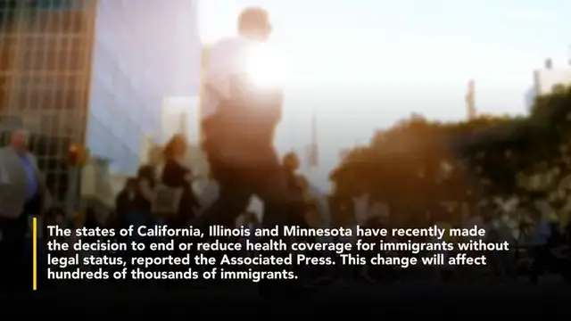 'Video thumbnail for Medicaid Cuts In 3 Democrat-Led States Strip Health Coverage From Undocumented Immigrants Amid Budget Crunch'