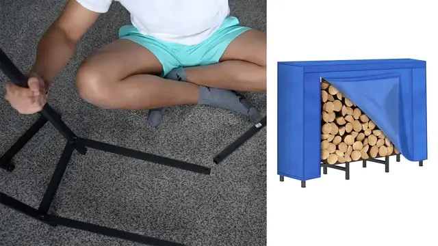 'Video thumbnail for 4ft Firewood Rack Review'