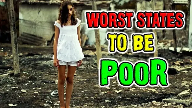 'Video thumbnail for 10 Worst States to Be Poor in America.'