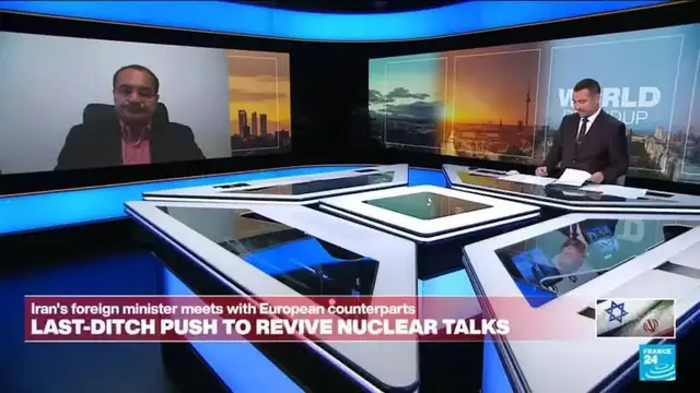 'Video thumbnail for Former member of the Iranian nuclear negotiating team speaks to FRANCE 24'