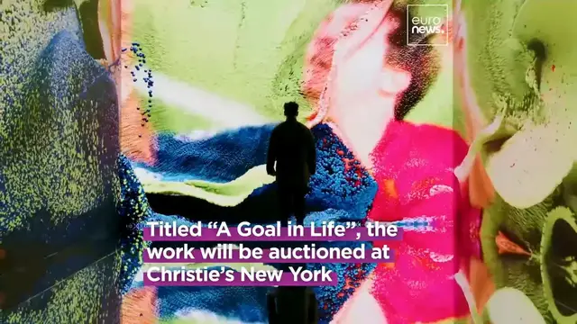 'Video thumbnail for My favourite goal: Lionel Messi and Refik Anadol team up for pioneering digital art work'