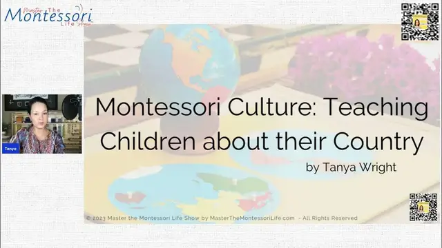 'Video thumbnail for Episode 63 Montessori Culture Teaching Children 3 Things about their Country'