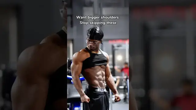 'Video thumbnail for Bigger Shoulders Workout: Lateral Raises, Shoulder Press & Rear Delt Fly'