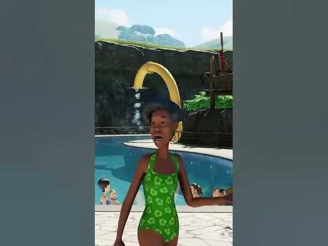 'Video thumbnail for Planet Coaster 2 Tropical Waterpark Walking In First Person'