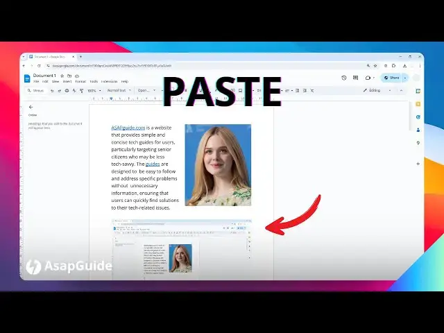 'Video thumbnail for How to Paste Image in Google Docs'