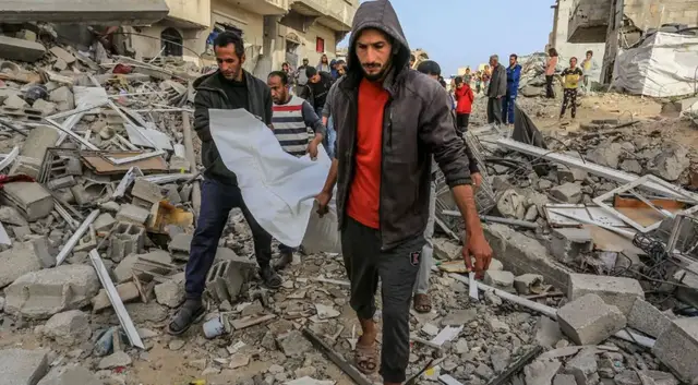 'Video thumbnail for ‘Pure brutality’: Wave of Israeli air attacks on Gaza kill dozens'