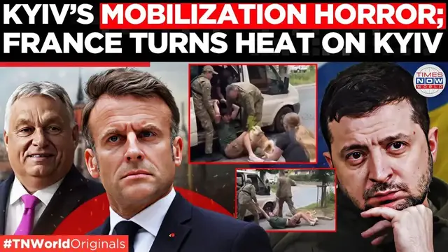 'Video thumbnail for France Furious Over Ukraine’s Forced Conscripts, Condemns Brutal Raids!| Times Now World'
