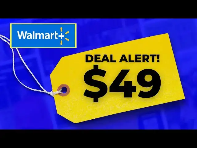 'Video thumbnail for DEAL ALERT: How to Get 50% Off Walmart+ for an Entire Year!'