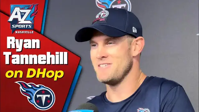 'Video thumbnail for Ryan Tannehill discusses the impact that DeAndre Hopkins will have on Titans offense'
