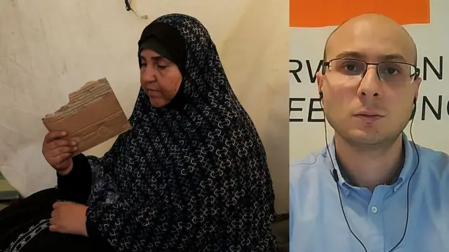 'Video thumbnail for Displaced Palestinians in Gaza endure scorching heat, disease, and dire living conditions'