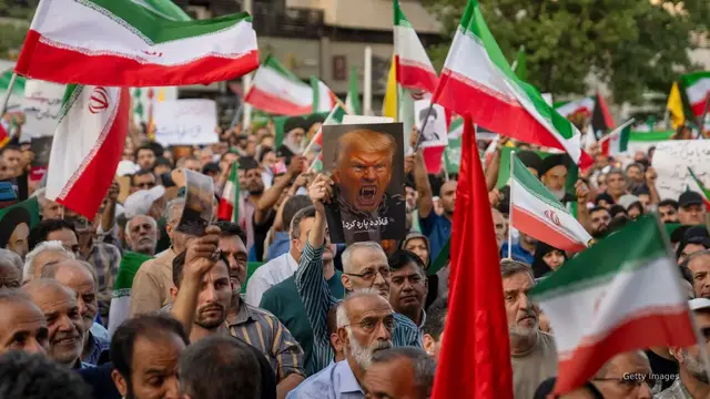 'Video thumbnail for Iranian fundraiser collects $40 million for Trump assassination'