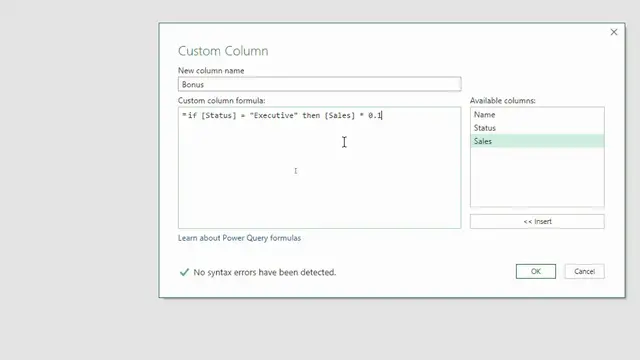 'Video thumbnail for How to Write an IF Function in Power Query Including Nested IFs'