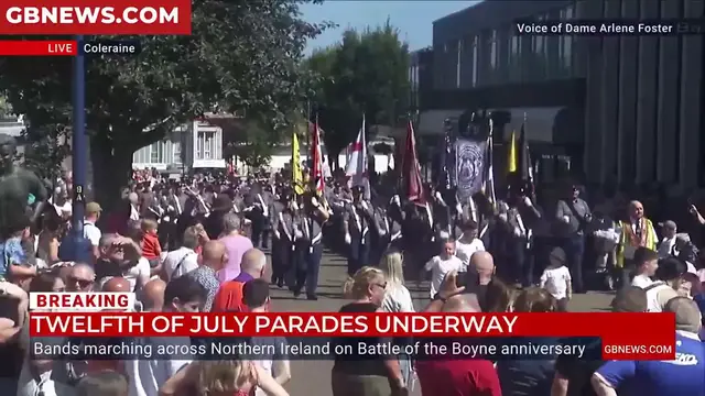 'Video thumbnail for WATCH: Parades get underway across Northern Ireland for the annual Twelfth of July celebrations'