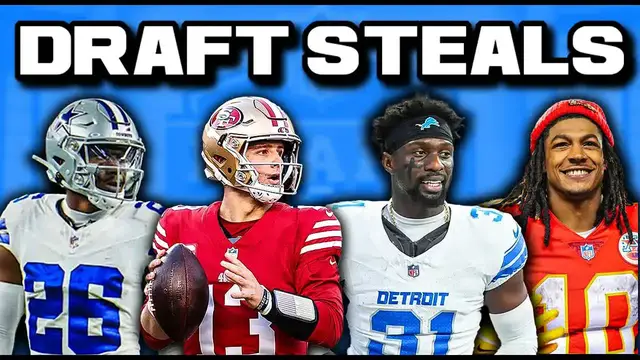 'Video thumbnail for The Biggest Steals From The 2022 NFL Draft 3 Years Later'