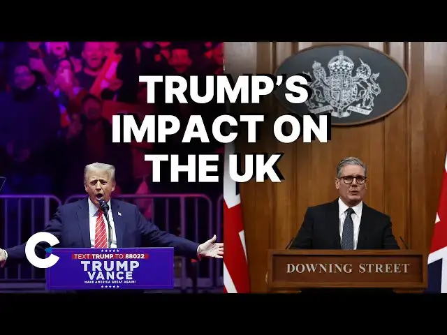 'Video thumbnail for What Donald Trump’s presidency and tariffs mean for the UK'