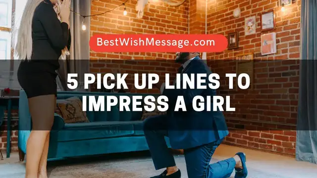 'Video thumbnail for 5 Pick Up Lines to Impress a Girl'