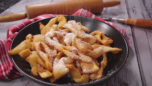 'Video thumbnail for Authentic Angel Wings Recipe (Chrusciki) – Light, Crispy, and Irresistibly Sweet'