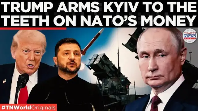 'Video thumbnail for Trump’s New Plan Could Flood Ukraine with Missiles and Artillery | Times Now World'