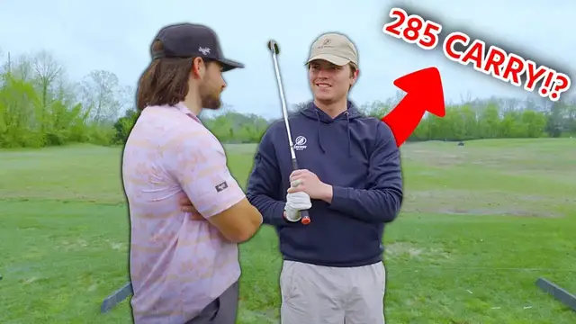 'Video thumbnail for Catching Random Golfers LYING about Driver Distances…'