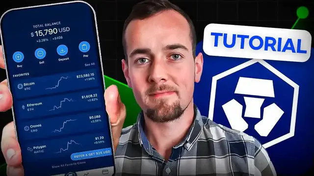 'Video thumbnail for ryan scribner: crypto.com tutorial for beginners 2025: buying, selling & wallets'
