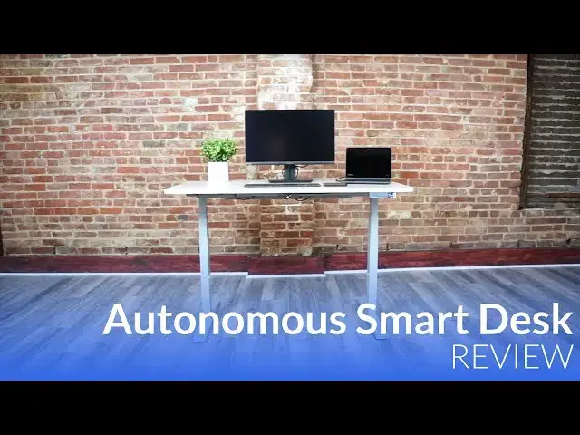 'Video thumbnail for Autonomous Smart Desk Review'