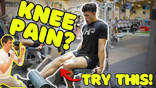 'Video thumbnail for How To Get Rid Of Knee Pain'