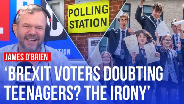 'Video thumbnail for Do you trust 16-year-olds with the vote? | LBC callers react'