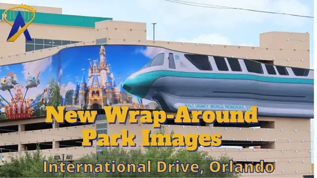 'Video thumbnail for New Images on Wraparound Disney Display Billboard'