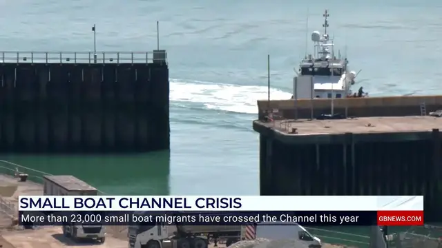 'Video thumbnail for Britons are 'not being given a voice' on the migration crisis, Bates tell GB News'