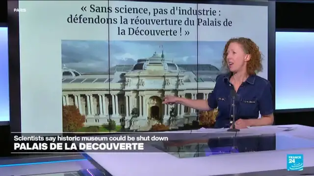 'Video thumbnail for Palais de la découverte : Scientists say this historic museum could be shut down'