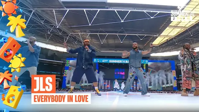 'Video thumbnail for JLS - Everybody In Love (Live at Capital's Summertime Ball 2025)'