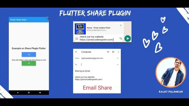'Video thumbnail for Flutter share plugin example - share on whatsapp flutter'