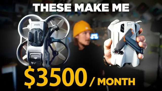 'Video thumbnail for How I Make $3500 / Month With My Drone | Top 5 SIMPLEST Ways'